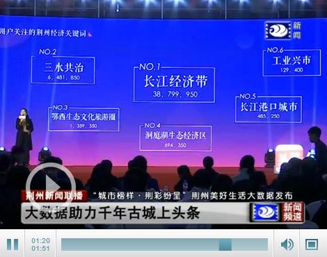 荆州“城市榜样”圆满落幕 大数据助力古城焕新发展