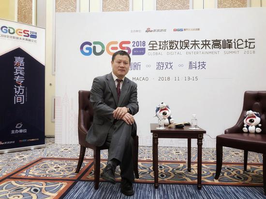 光宇游戏副总裁朱平保接受专访