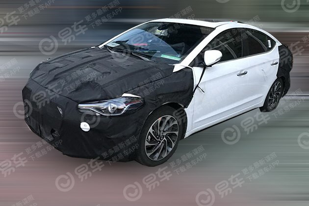 【图文】北京现代领动1.5L车型谍照 未来取代1.6L车型/或今年夏季上市