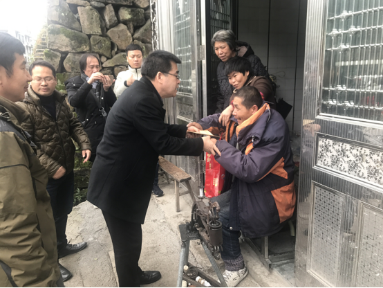 把社会各界的温暖送到珊溪库区!“亲近水源地·爱心献库区”春节慰问活动走