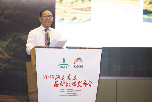 2019宁化河龙贡米品牌战略发布会在福州举行