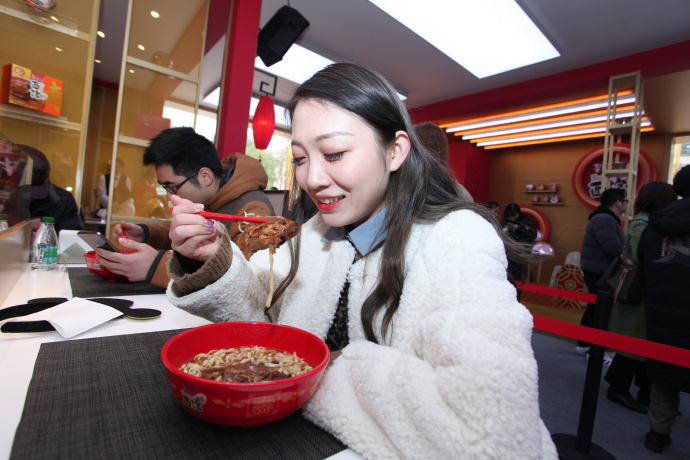 新说福禄寿喜 康师傅Express速达面馆玩转新春国潮文化营销，引爆年货节