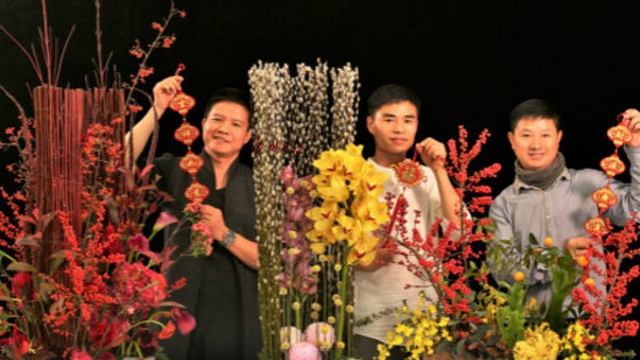 世界花艺大师为你订制年花