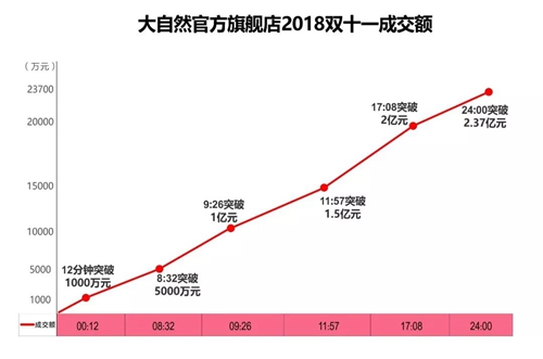 从数据到服务 大自然家居完胜双11营销考验“狠完美”！