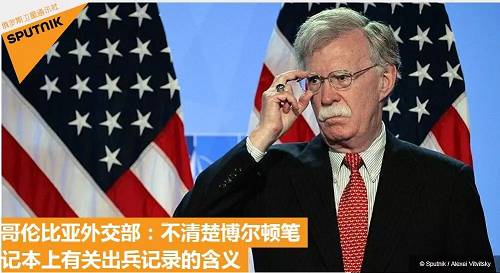 俄罗斯卫星网报道截图