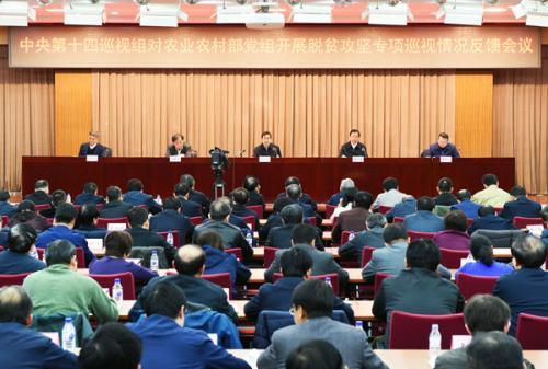 中央脱贫攻坚专项巡视反馈情况全部公布 发现哪些问题？