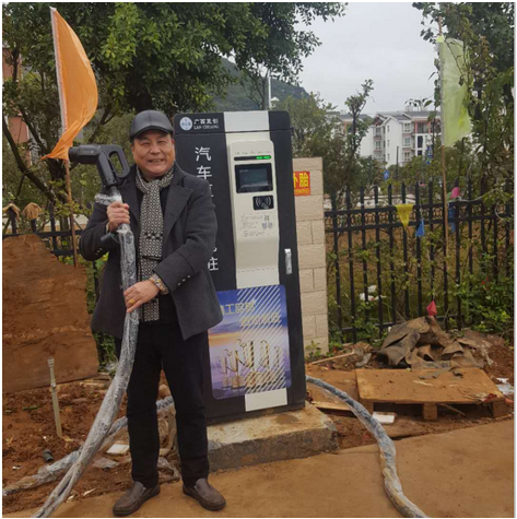 广西柳州洛维物流园.放心源充电站正式启用！