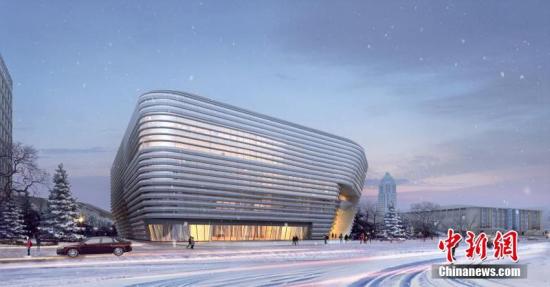 资料图：冬运中心综合训练馆效果图。北京市重大办供图