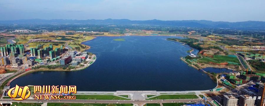 【新春走基层·春暖天府新区】兴隆湖显现“生态之肾” 公园城市特质初步呈现